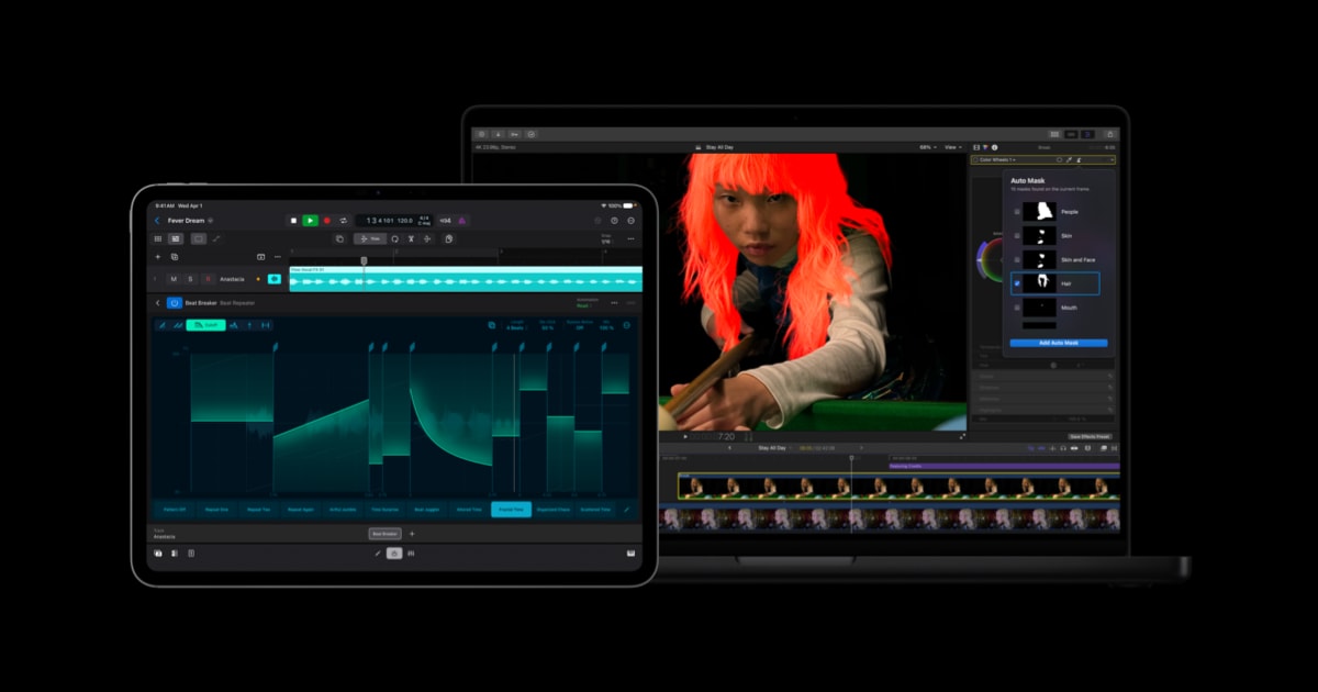 Apple Creator Studio gets smarter, faster, and more connected - Apple