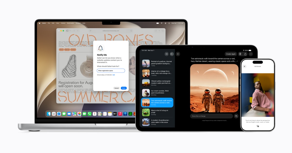 Apple Intelligence brings powerful AI capabilities into everyday experiences - Apple