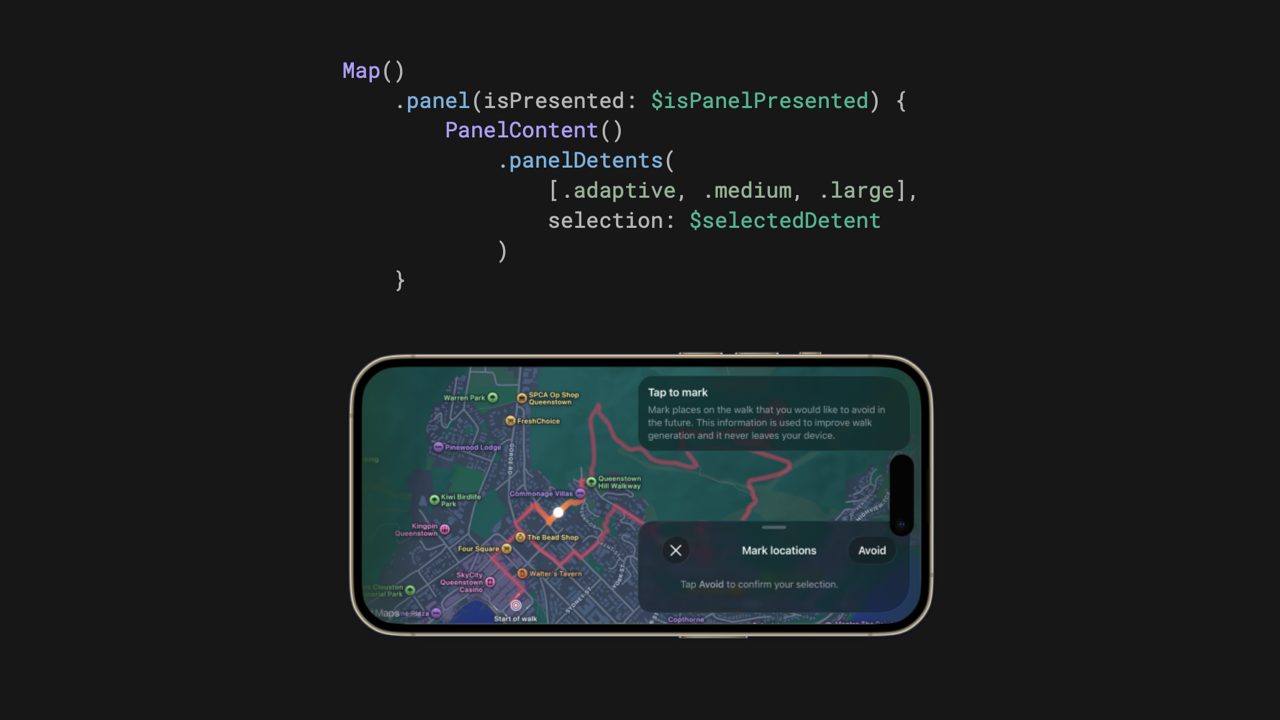 Building adaptive non-modal panels in SwiftUI social preview