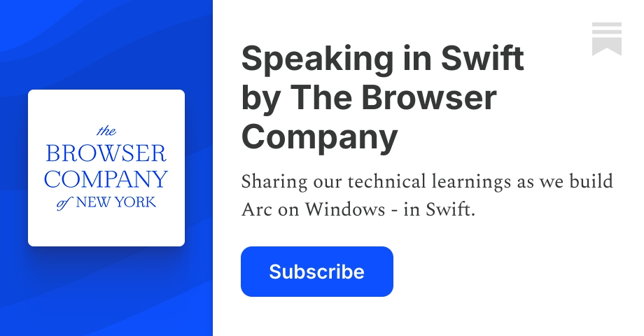 Swift on Windows: A year of refinement